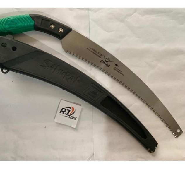 Gergaji Kopi SAMURAI GG Karet 13" Potong Ranting Pohon Tinggi Lengkung Dahan Pruning Saw