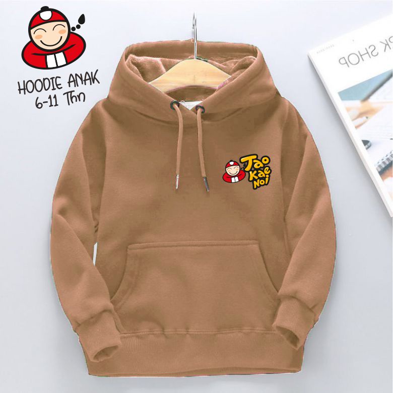 TAOKAENOI Sweater Hoodie Anak Laki-laki Perempuan 5-10 Tahun TERBARU TERLARIS