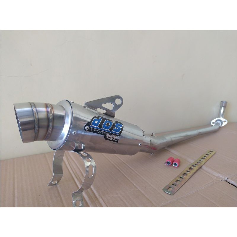 Knalpot racing DOS Jupiter Vega Smash Shogun Supra Astrea