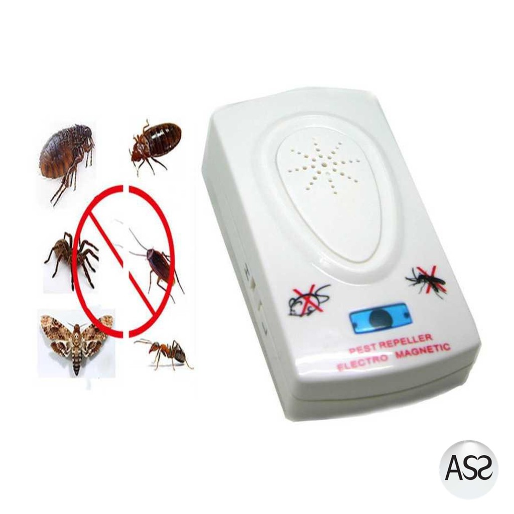 ASS Shop - Anti Nyamuk Ultrasonic Machine Pest Repeller Electro - HR-533