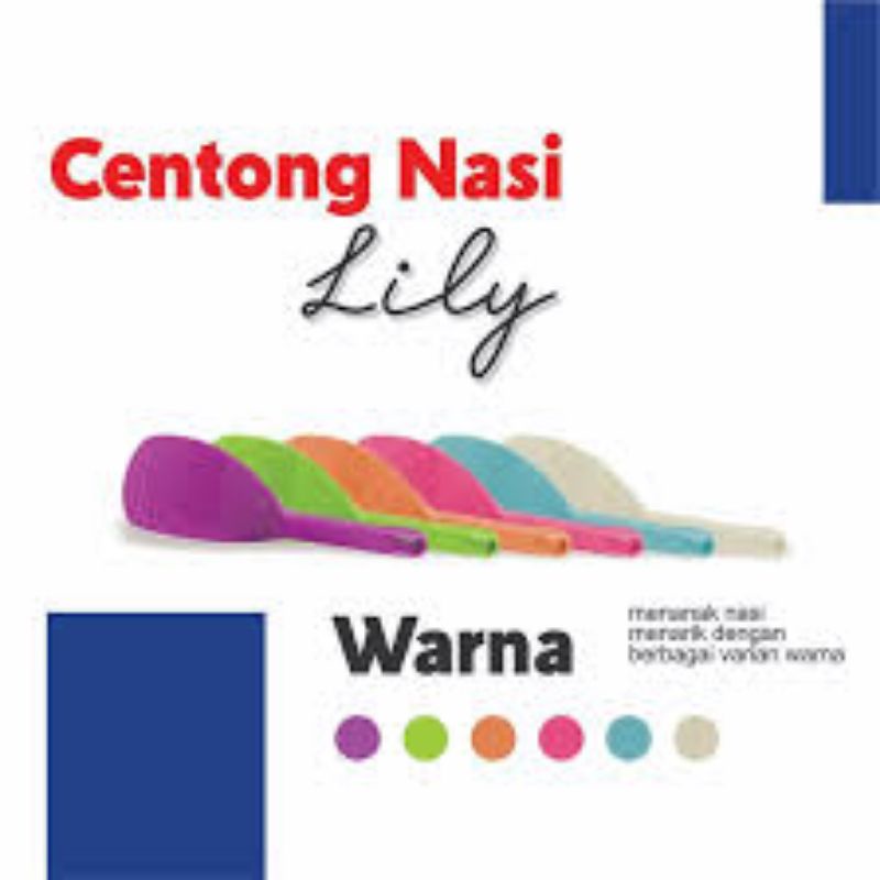 GBU Lily Centong Nasi Plastik