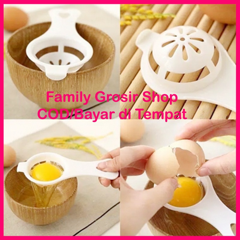 Egg Separator Alat Pemisah Telor Pemisah Kuning Telur Alat Pemisah Telur