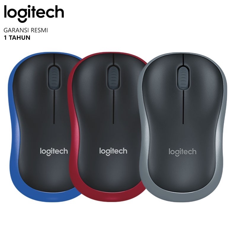 Logitech Mouse Wireless M185 Original