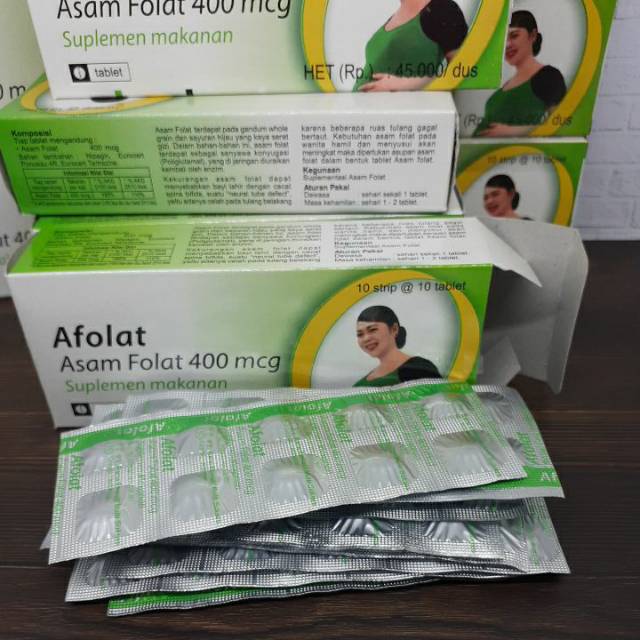 Afolat PER BOX vitamin promil 100 tablet