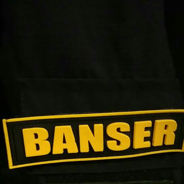 Perekat Banser Persegi Panjang