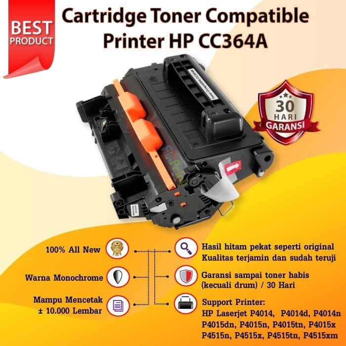 Toner Compatible 64A For HP CC364A HP Laserjet P4014 P4014d P4014n