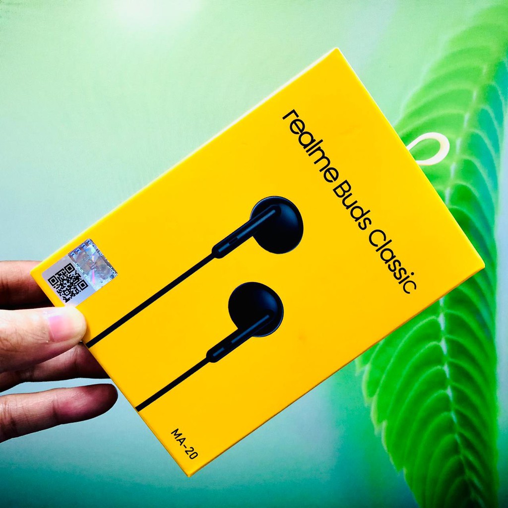 new~HEADSET REALME MA-20 HANDSFREE REALME EARPHONE REALME BUDS CLASSIC MA20 &amp; realme R112/R113/R50