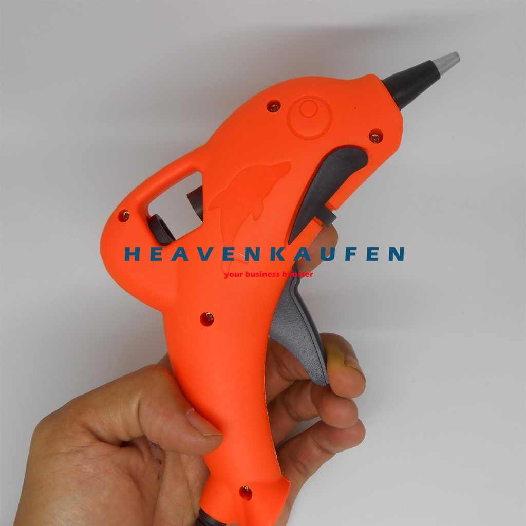 Glue Gun Tembak Lem Model Dolphin Lumba Lumba 20W Untuk Lem Stick 7 mm s/d 7,5 mm