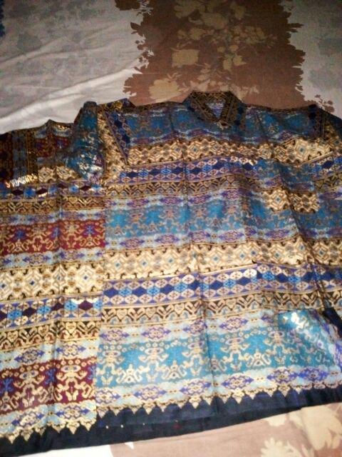 Hb 230 Kemeja Batik Pria Lengan Pendek Prada / Hem Batik Cowok / Seragam Batik Kantor Pesta