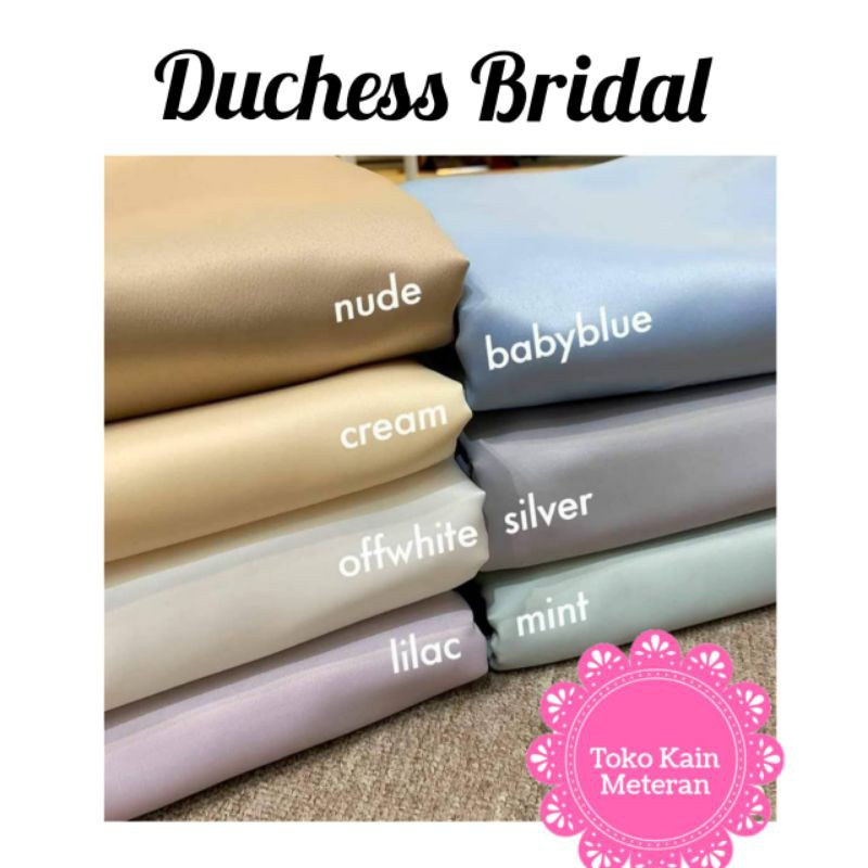 KAIN DUCHESS DUCES / SATIN BRIDAL