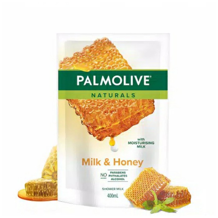 Palmolive Naturals Milk &amp; Honey Shower Milk Refill 400ml