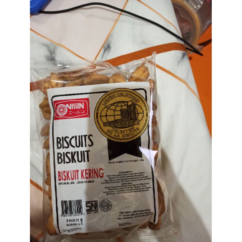 

NISSIN Biscuit Kering Manis 300gr