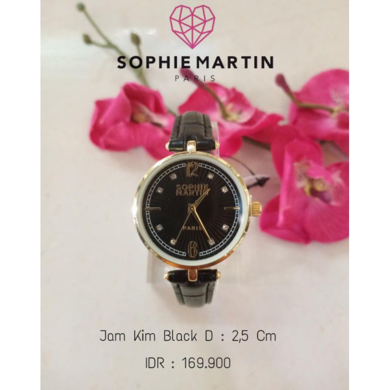 Jam Kim Black Sophie Paris Jam Tangan Sophie Jam Sophie