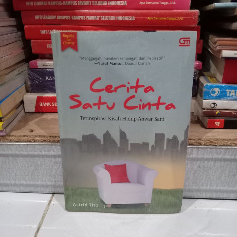 obral buku murah Novel best seller // remaja // wattpad // fantasi // sastra // fiksi // non fiksi part 30-Cerita satu cinta 33