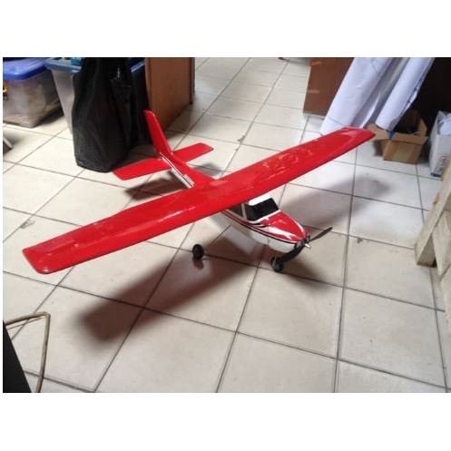 Paket Combo Pesawat Model Cessna 172 Elektrik ARF (Tanpa RC)