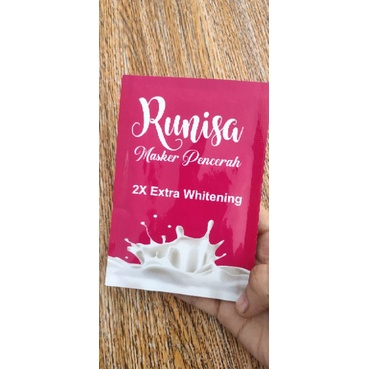 RUNISA MASKER PENCERAH WAJAH