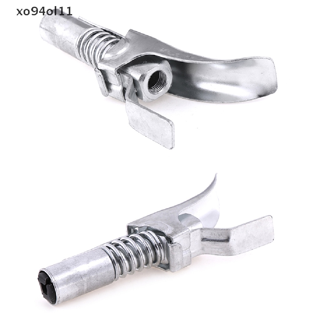 (Hot Sale) 1 / 8 NPT grease gun coupler zerk 10000psi Dengan Ujung fitting Mudah Dikunci