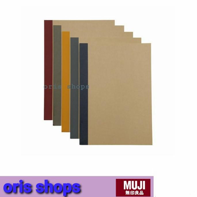 

MUJI - Notebook Planing Tree Paper Set Isi 5 Pcs || Buku Tulis