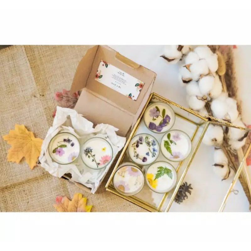 Lilin aromatheraphy/ Gift box / Lilin scented / Souvenir /Lilin aromaterapi