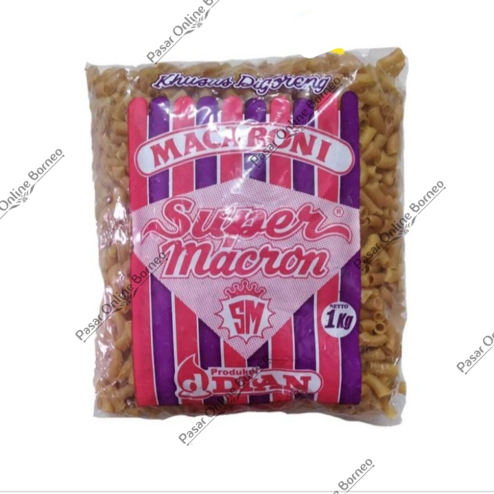 Kerupuk Makaroni Mentah 1 Kg