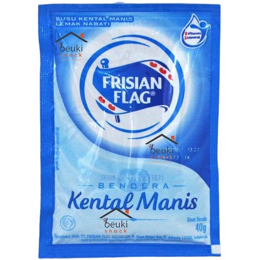 

FF Kental Manis Putih 38gr Frisian Flag Sachet Bendera Susu Lemak Nabati