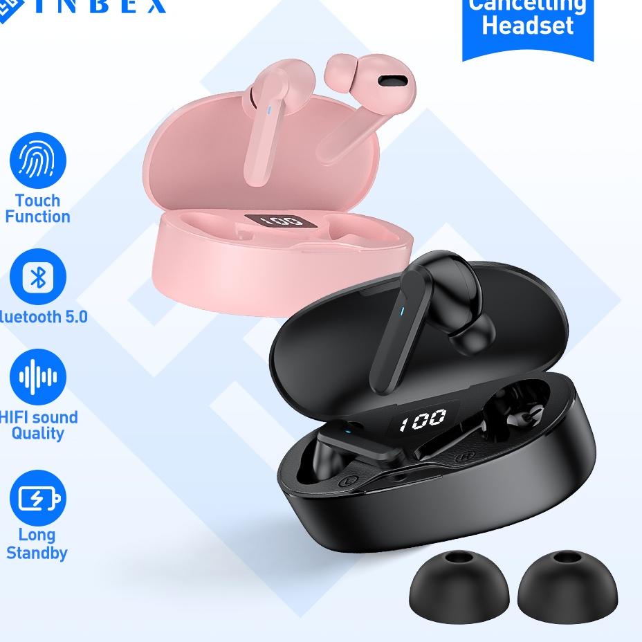 [LBT.21Jl22ᴺ] 【NEW】INBEX TWS Bluetooth Earphones Gaming Wireless Earbuds/Pro 13  Touch control Digit