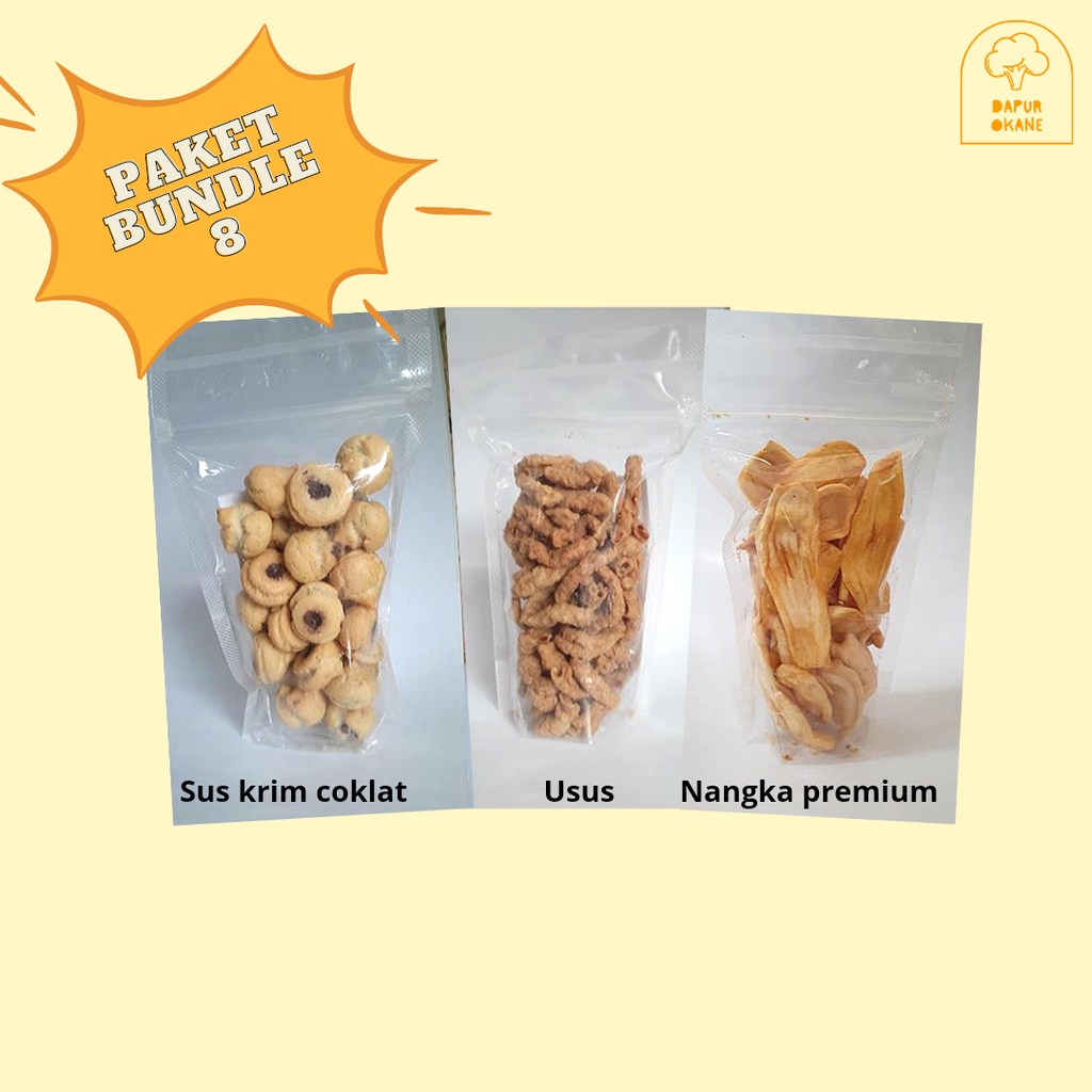 

Paket Hemat Keripik Sehat