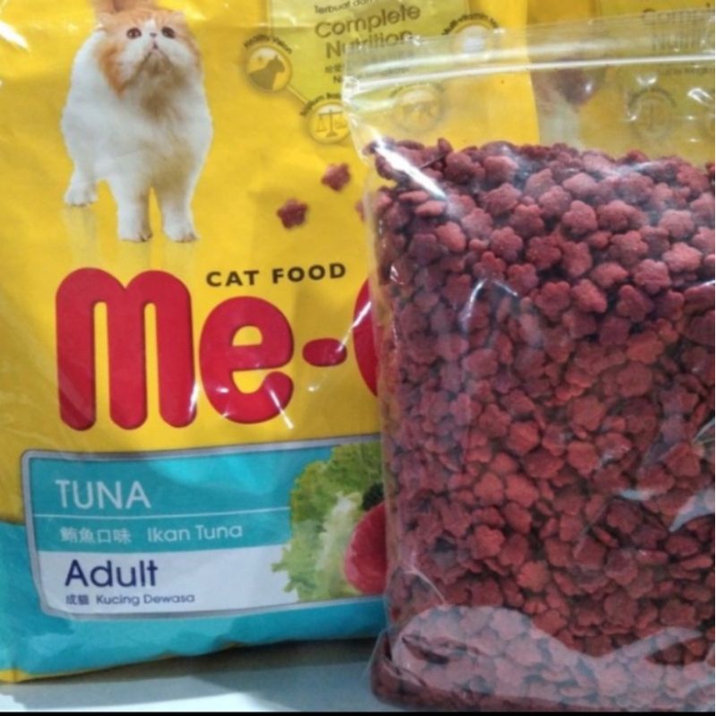 Makanan Kucing MEO Cat Tuna repack 1kg