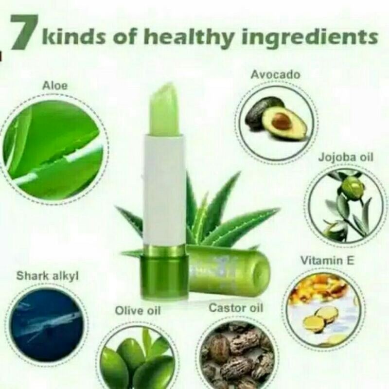 Lip Balm Shooting Lipstick Aloevera Meover