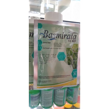 BASMIRATA 15 WP / HERBISIDA PRA TUMBUH DAN PURNA TUMBUH DI PADI SAWAH