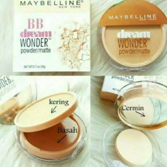 Bedak Maybeline 2in1 bb dream wonder