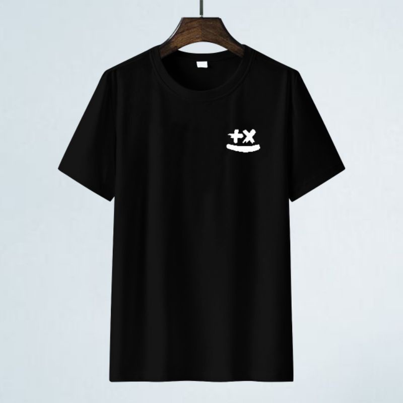 Mr_Oblong Kaos Oblong SENYUM // Baju Oblong // Atasan // T shirt // Kaos Pria Size M L XL XXL