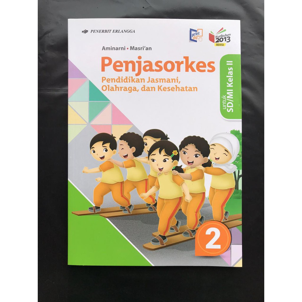 Jual Buku PJOK Erlangga SD/MI Kelas 2 | Shopee Indonesia