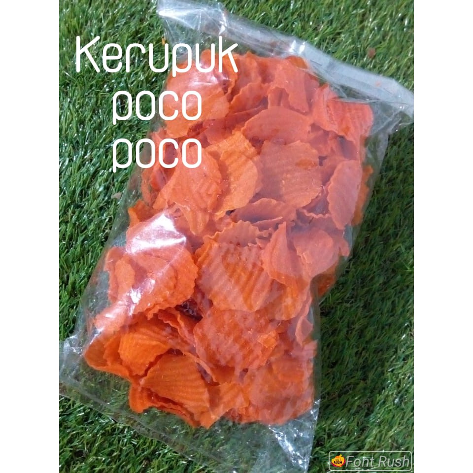 

KERUPUK/KERIPIK POCO POCO MENTAH 450GR