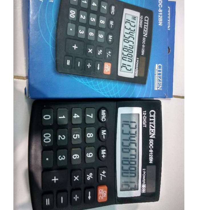 

Jangan Ketinggalan order.. TERMURAH!!! Kalkulator Citizen SDC-812BN 12 Digit / 2 Power / Kalkulator CT 812BN