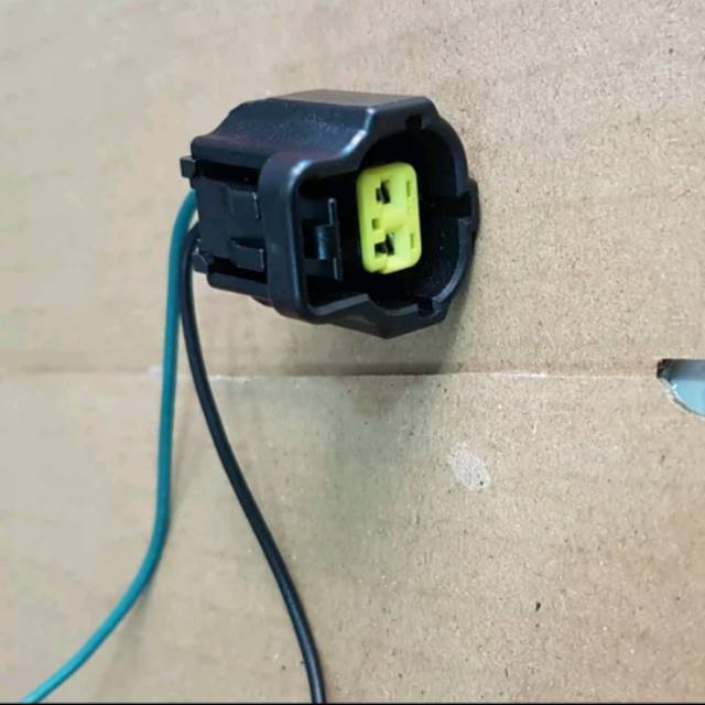 Soket pin2 termo sensor ECT suhu kipas radiator original Suzuki FI new Satria f Fu GSX bandit RS 150