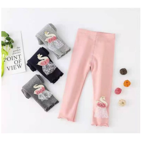 Plazababyku LEGGING MOTIF IMPORT celana legging anak motif bunga lucu import PART4