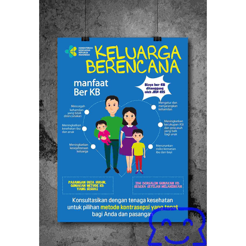 

Poster keluarga berencana (KB), vaksinasi, imunisasi (dapat 7 poster) ukuran A3+