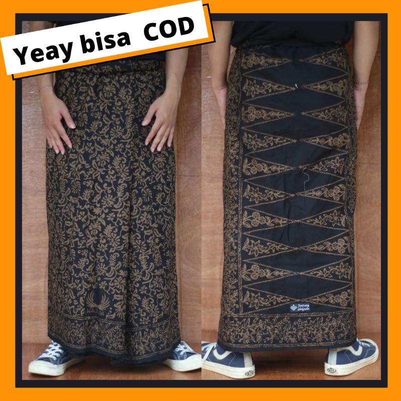 Sarung Batik Wajada Sarung Batik Cap Sarung Bahan Katun Sarung Mahda Sarung Santri Laki Laki Dewasa