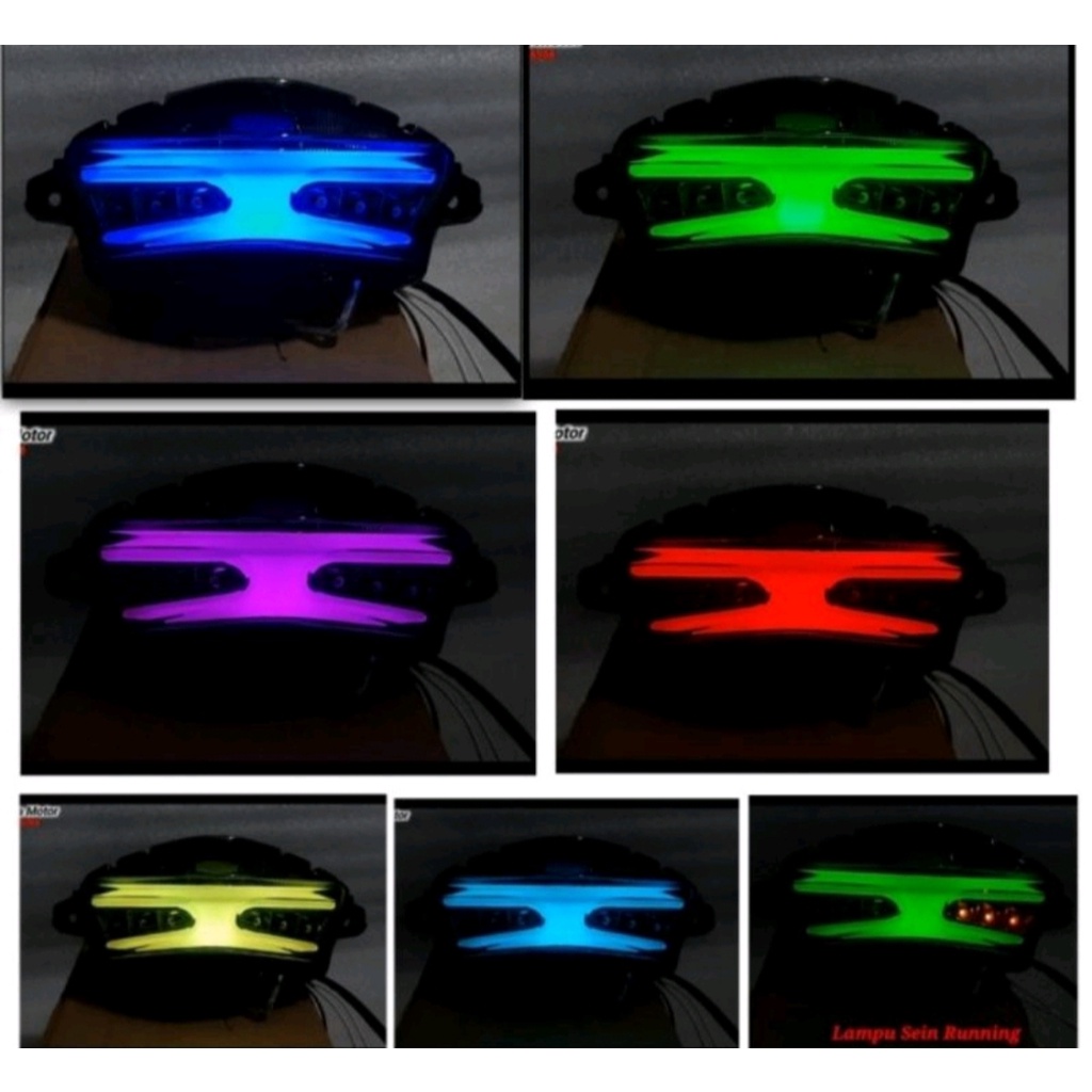 Lampu Stop Yamaha Aerox 7 Warna/ StopLamp LED Aerox Custom Colour