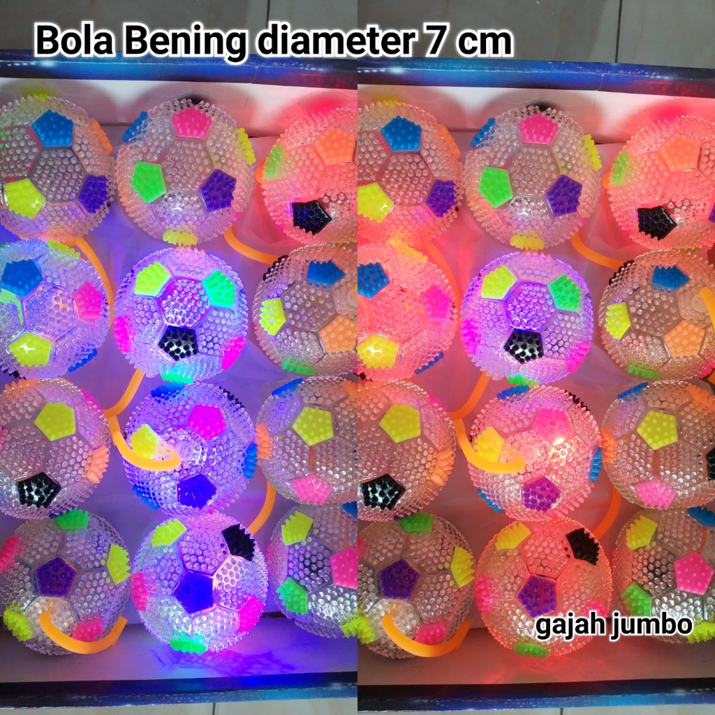 Mainan Bayi Anak Ncit Ncitan Lampu Yoyo Jelly Ubur Ubur Puffer Ball-5