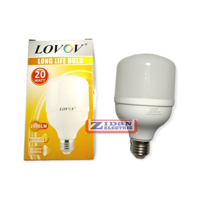 Lampu Led Tabung Capsule Kapsul 20W 20 Watt Lovov