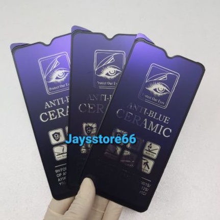 Tempered Glass Ceramic Anti Blue Matte Ray Screen Guard Anti Pecah Samsung  A72 4G A02 A03 A03 Core A20 A30s A50s A31 A20s M20s A52 M11 M31s A22 4G A22 5G A32 4G A32 5g A13 A03s/A10 / M10/ A10s/M01s/A11/A21s/A30/A50/A51/A70/A71/J2prime