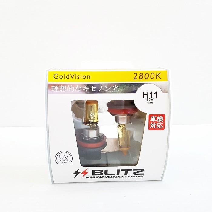 BLITZ Gold Vision H11 12V 80W - Halogen High Watt Kuning