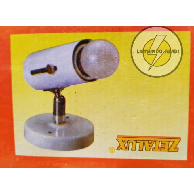 Spesial Kap Lampu Zetalux D006 Holder Lampu Sorot Zetalux 25W-100W - Hitam Terbatas
