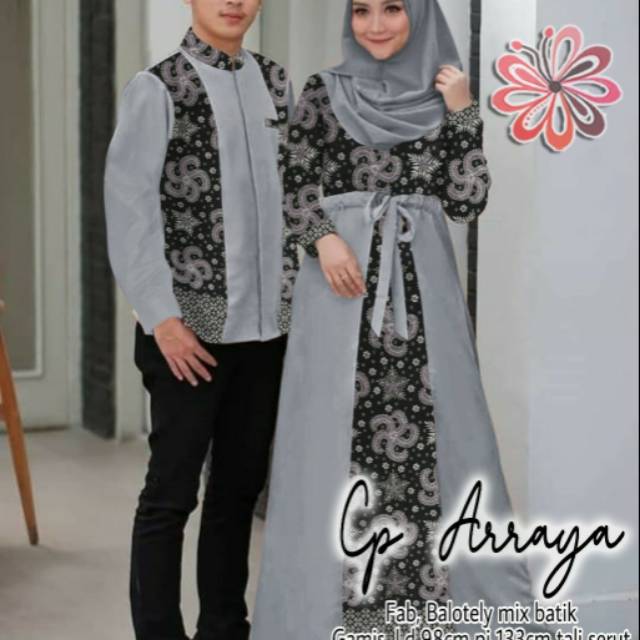 Us.couple maxi gamis arraya