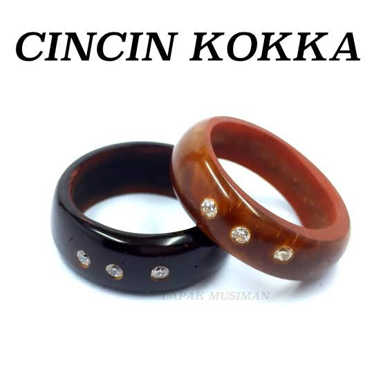 Cincin kayu KOKKA Asli