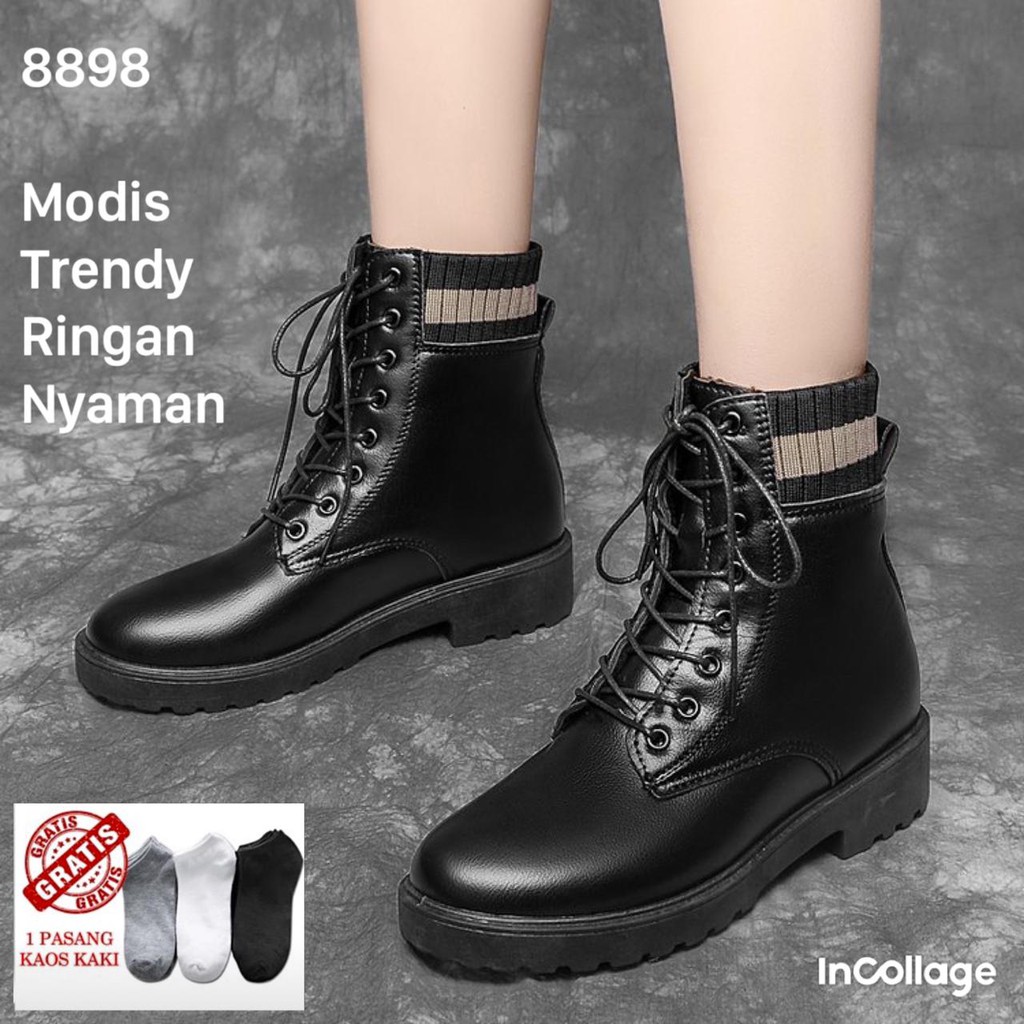 SEPATU BOOTS KOREA 8898