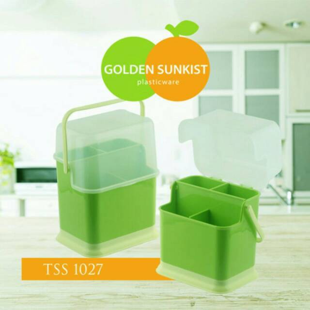 Tempat Sendok Dan Garpu GOLDEN SUNKIST TSS 1027 | Shopee ...