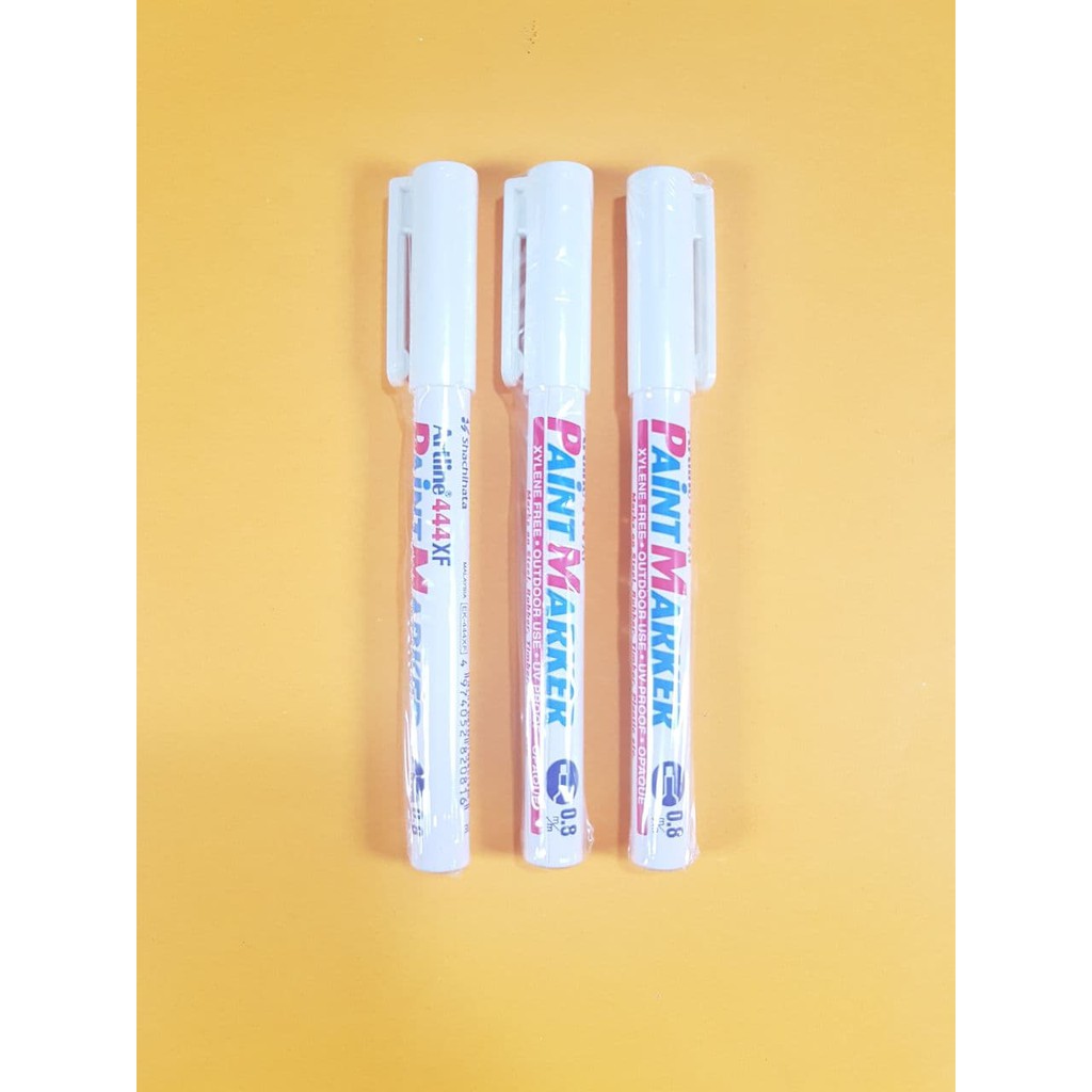 

[PCS] SPIDOL PAINT MARKER ARTLINE EK-444XF WHITE 0.8MM*